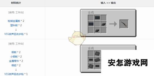 《我的世界》VMWVSS微声狙击步枪获得方法