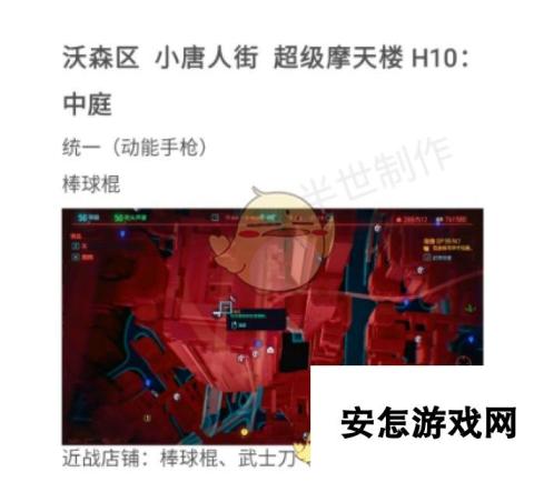 《赛博朋克2077》传奇武器购买地